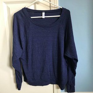 Indigo American Apparel Sweatshirt